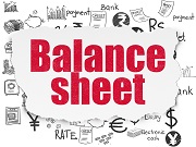 balance sheet sign