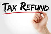 tax refund note